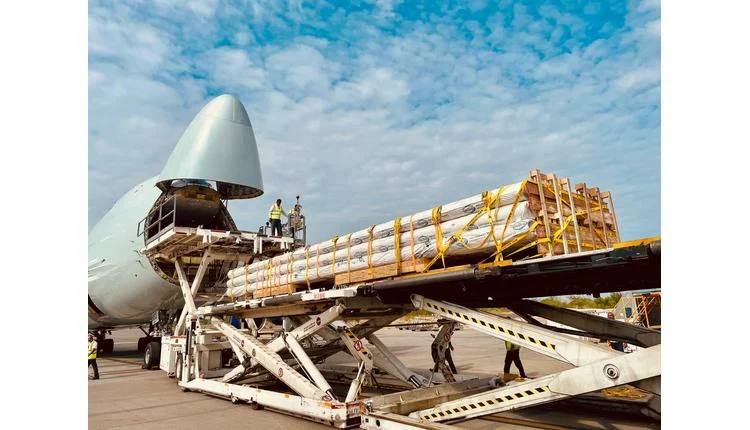 ACS flies 163 tonnes of power plant gear from India to Ghana