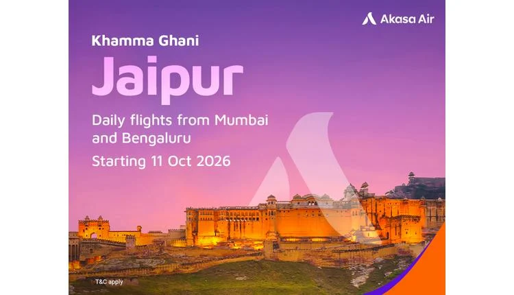 Akasa Air Adds Jaipur as 29th Domestic Destination, Boosts Rajasthan Connectivity