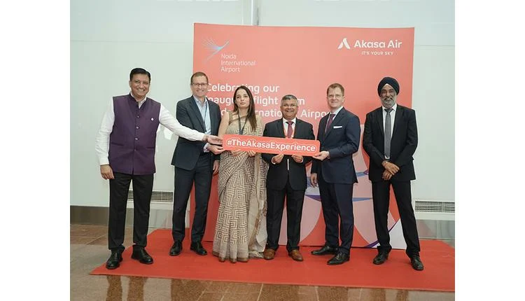 Akasa Air Launches Noida International Airport Operations with Navi Mumbai Route
