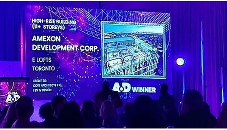 Amexon's elofts Toronto conversion earns OHBA high-rise honor