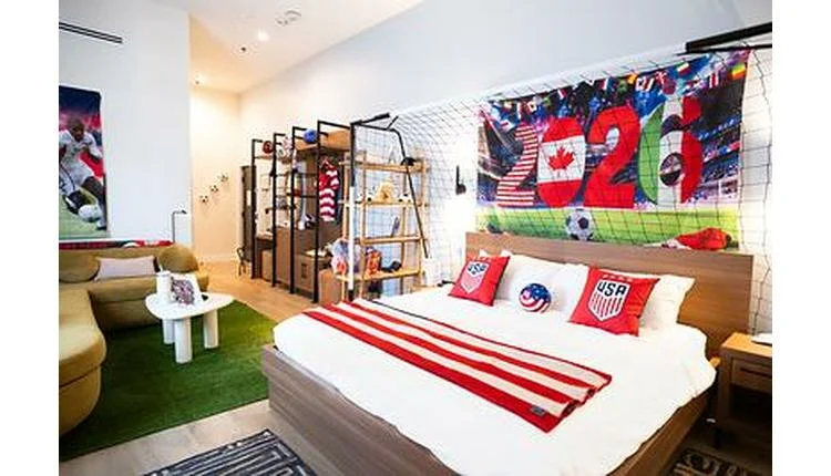 Anthem Hotel Launches Football Legends Suite with Sanneh Foundation Partnership
