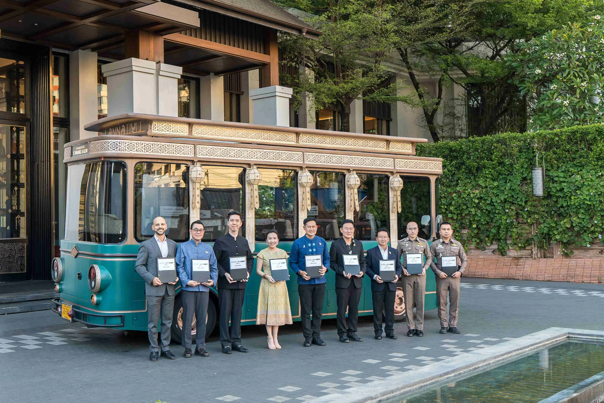 AWC launches Chiang Mai's first electric tram to boost tourism
