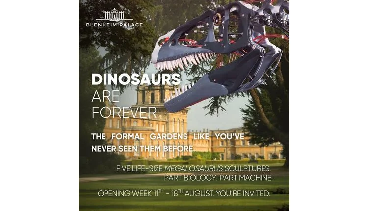 Blenheim Palace to Host Jay Jay Burridge's 'Dinosaurs Are Forever' Exhibition in August 2026