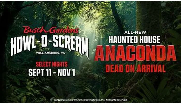 Busch Gardens taps 'Anaconda' film for new Howl-O-Scream haunted houses