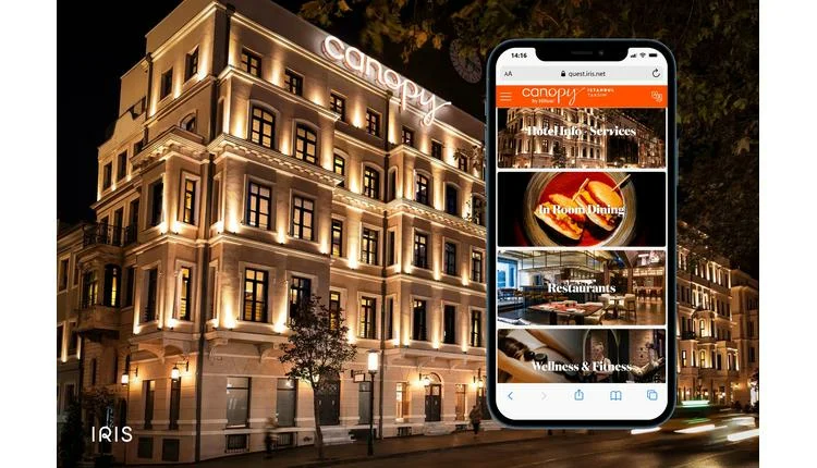 Canopy by Hilton Istanbul Taksim goes digital with IRIS guest directory