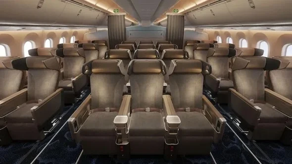 China Airlines 787 Premium Economy Blends Taiwanese Aesthetics with 4K Tech