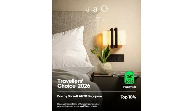 Dao by Dorsett AMTD Singapore Wins Tripadvisor Travellers' Choice 2026