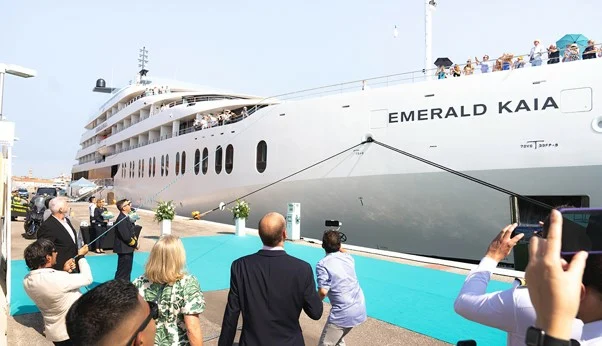 Emerald Kaia Debuts in Venice, Expanding Emerald Cruises' Luxury Yacht Fleet