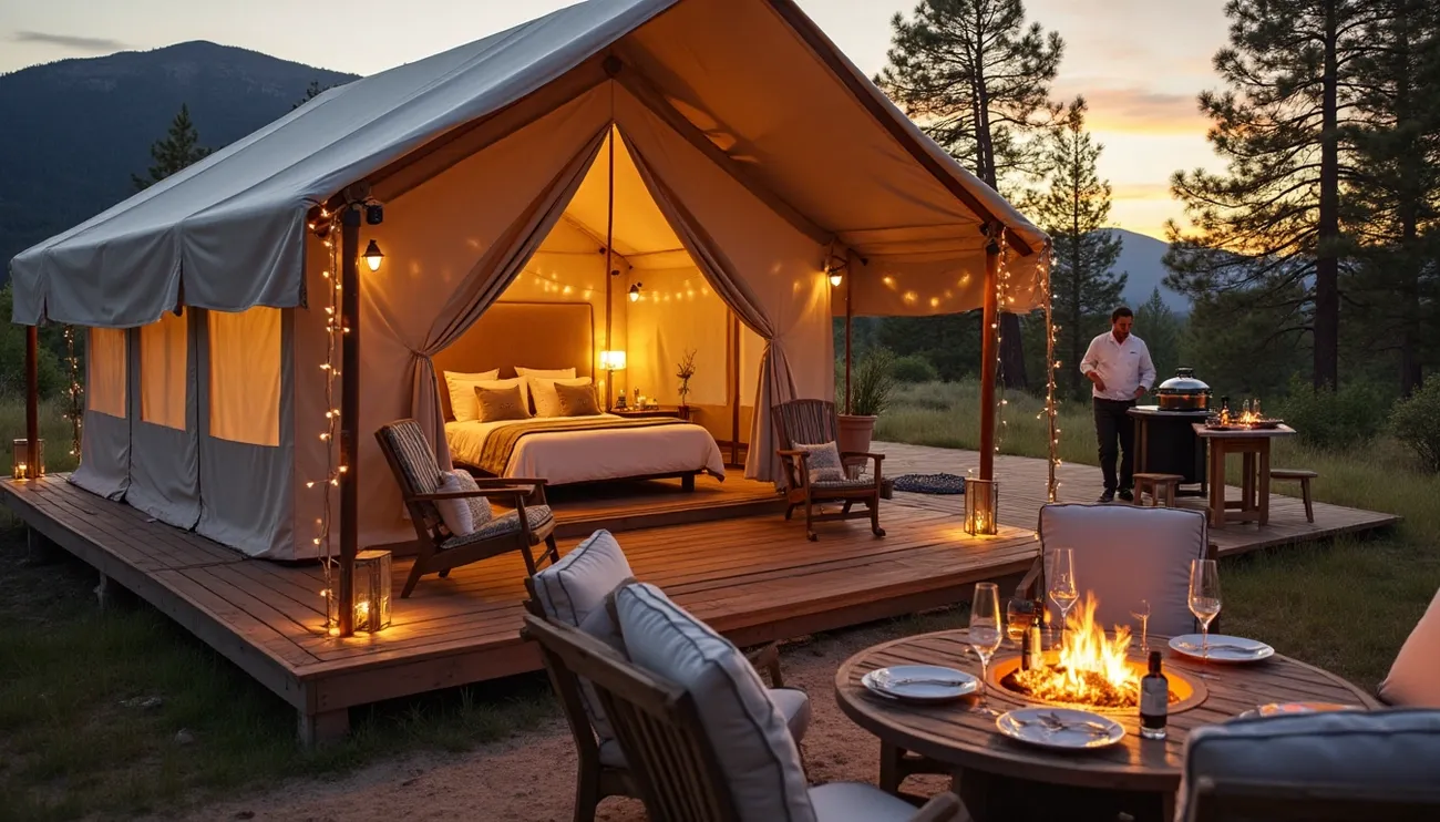 Glamping's Luxury Ceiling: Why UHNW Travelers Still Choose Hotels