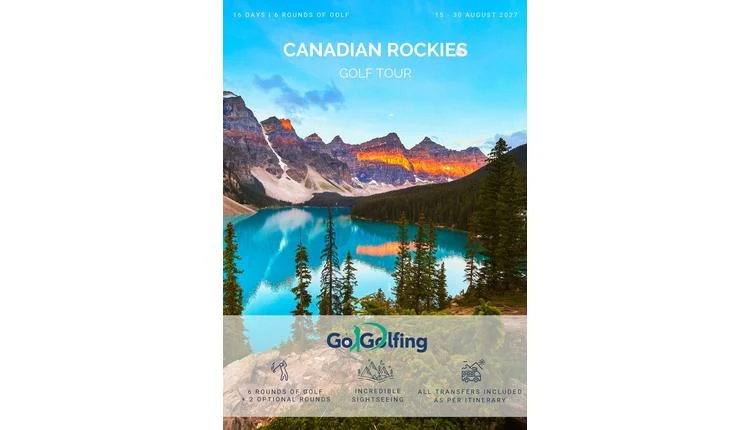 Go Golfing opens bookings for 2027 Canadian Rockies tour