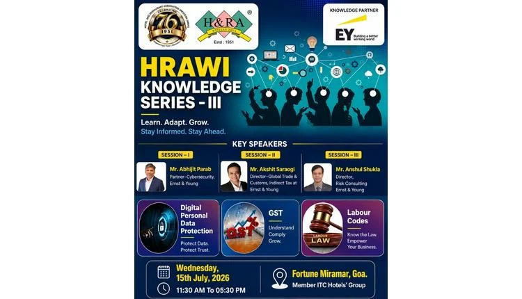 HRAWI’s Third Knowledge Series in Goa Targets Regulatory Updates for Hospitality