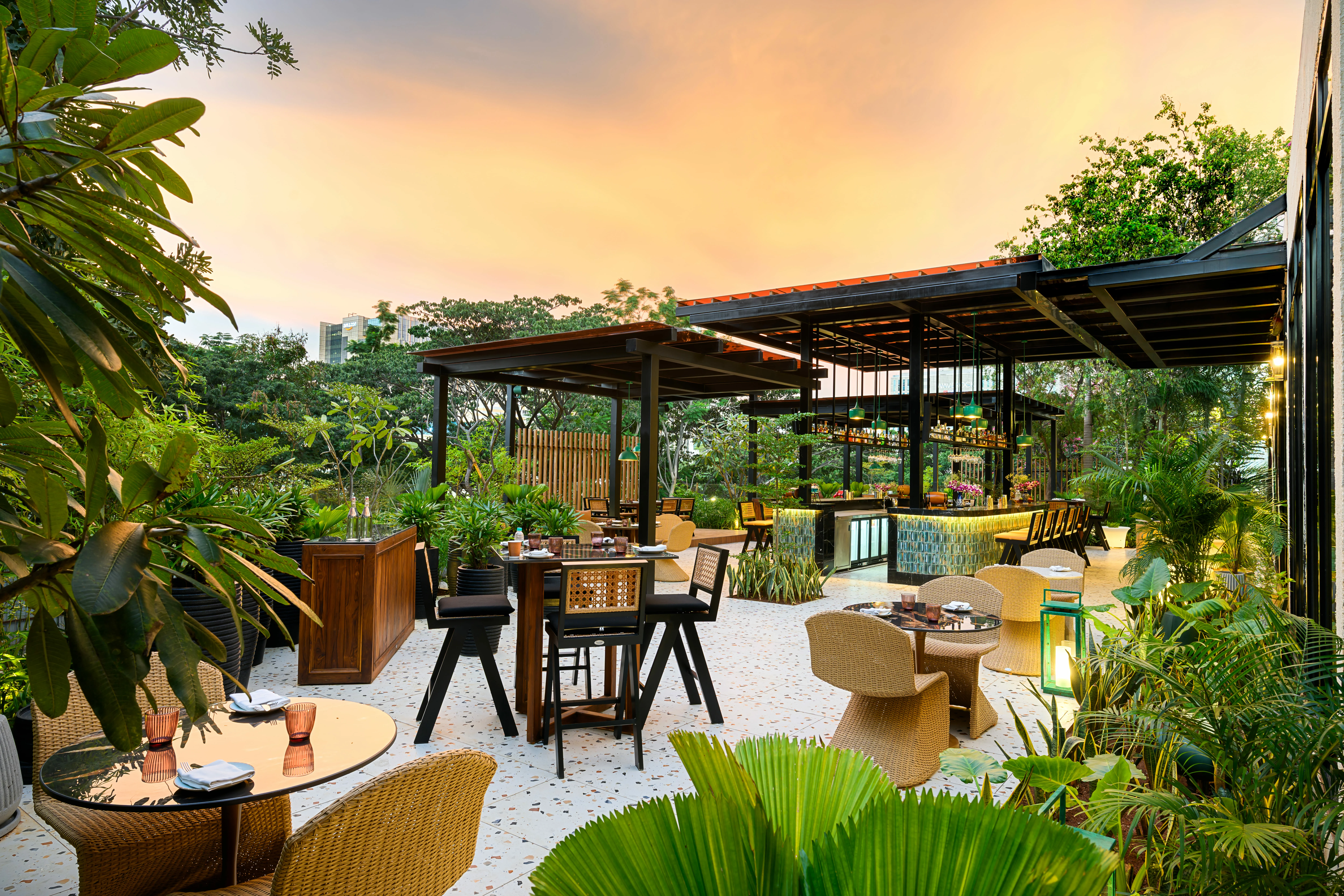 Hyatt Hyderabad Gachibowli opens 4Note Gardens outdoor dining venue
