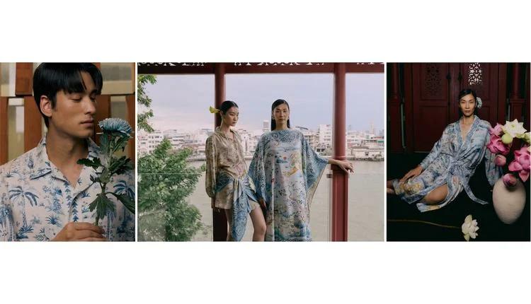 Jim Thompson's 'Weaving Hearts' Collection Honors Thai Mother's Day with Artist Phannapast