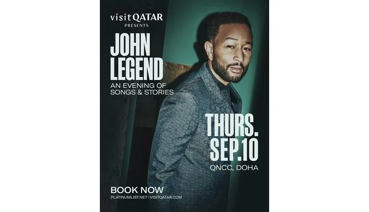 John Legend concert opens Qatar's winter events lineup