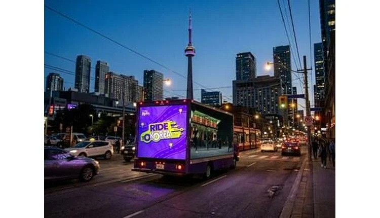 KTO Canada Debuts Mobile LED Campaign in Toronto to Boost South Korea Travel