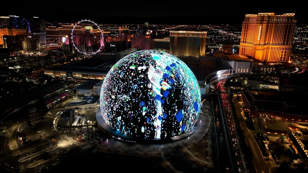 Las Vegas leans on Sphere as visitor numbers slide 7.5%