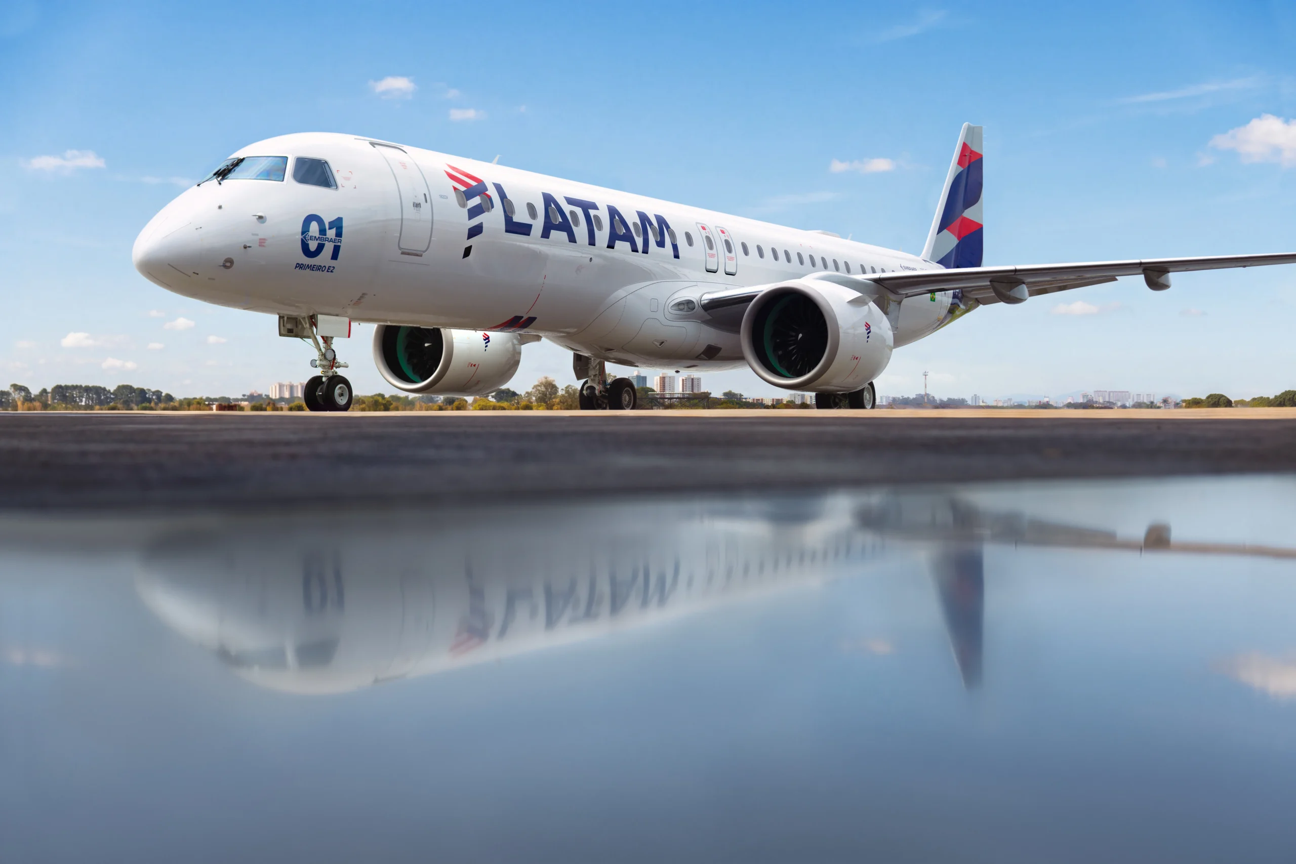 LATAM Brasil takes delivery of first E195-E2, plans 12 by 2026