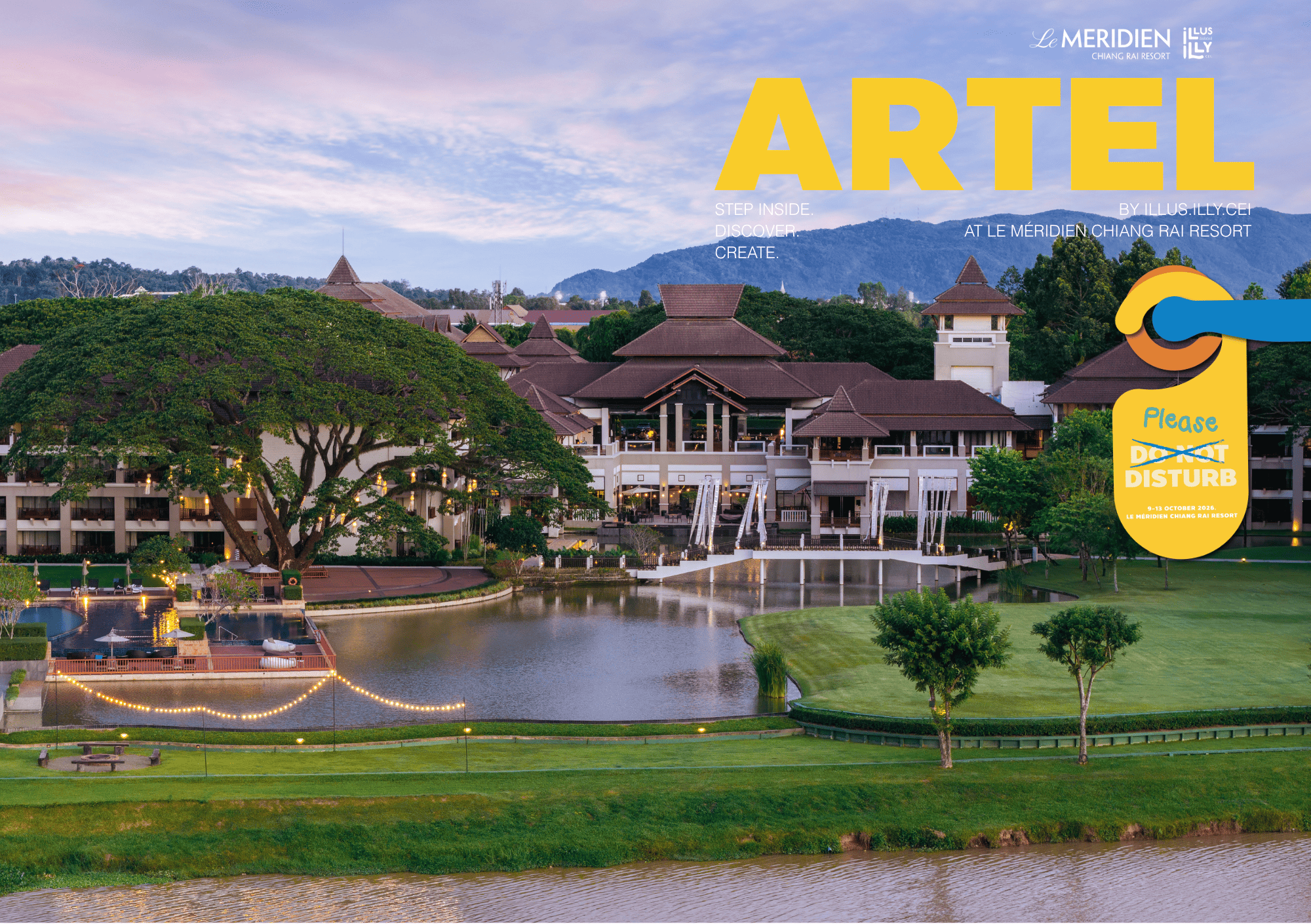 Le Méridien Chiang Rai turns guest rooms into art galleries