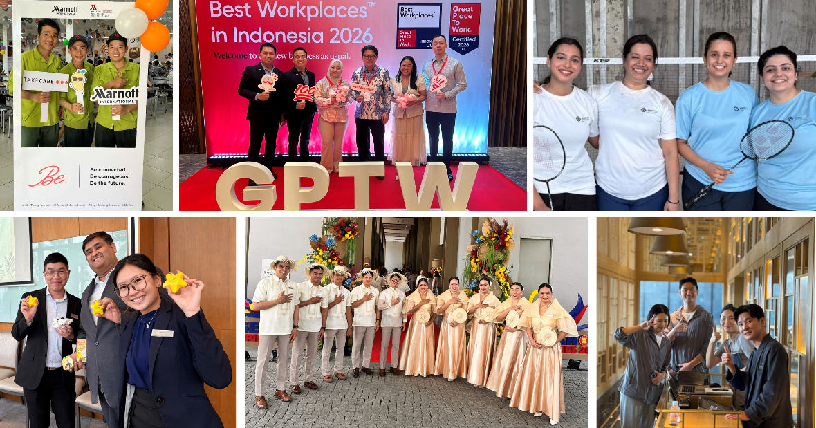 Marriott climbs to No. 2 on Asia's best workplaces list