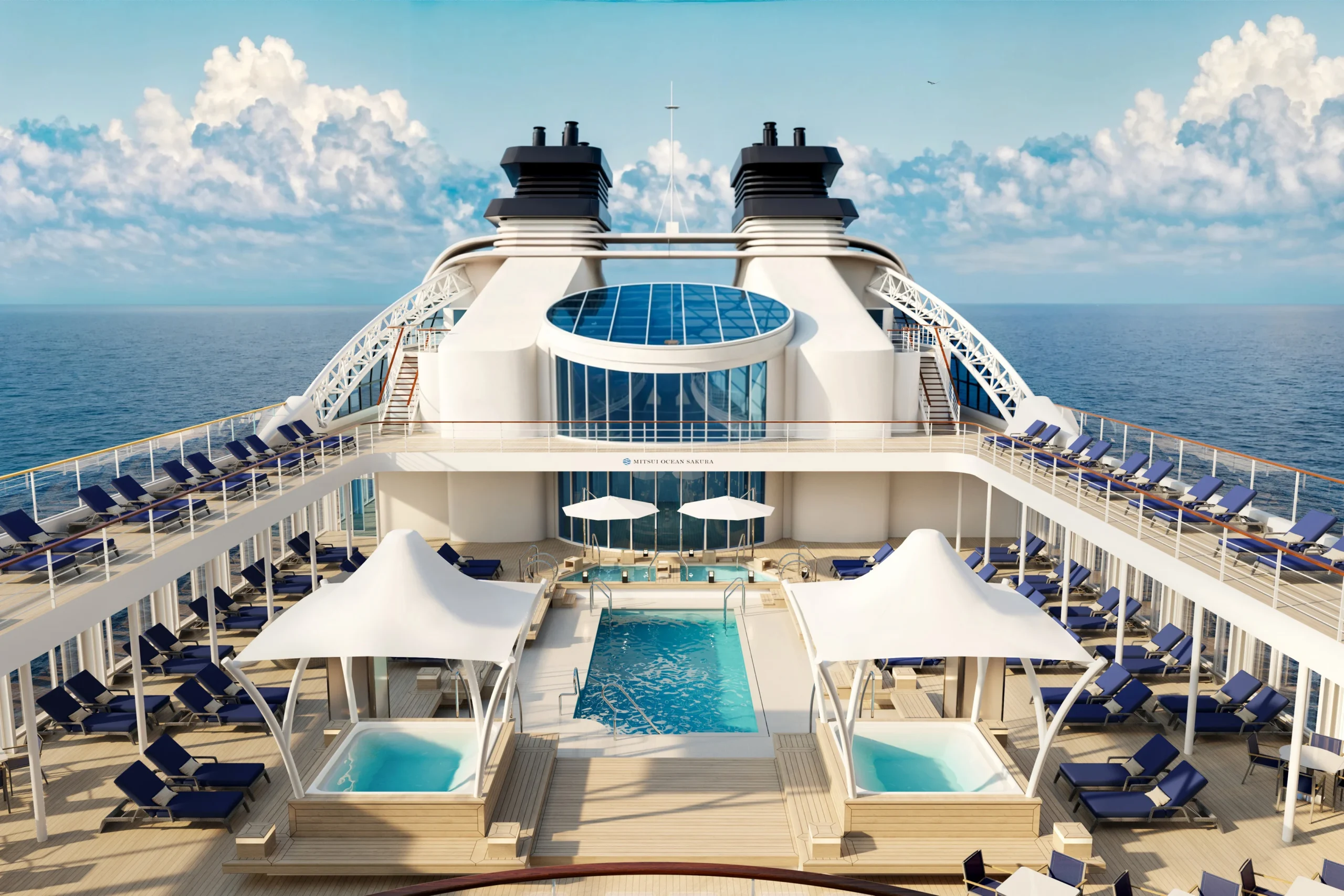 Mitsui Ocean Sakura debuts with free flights on Japan cruises