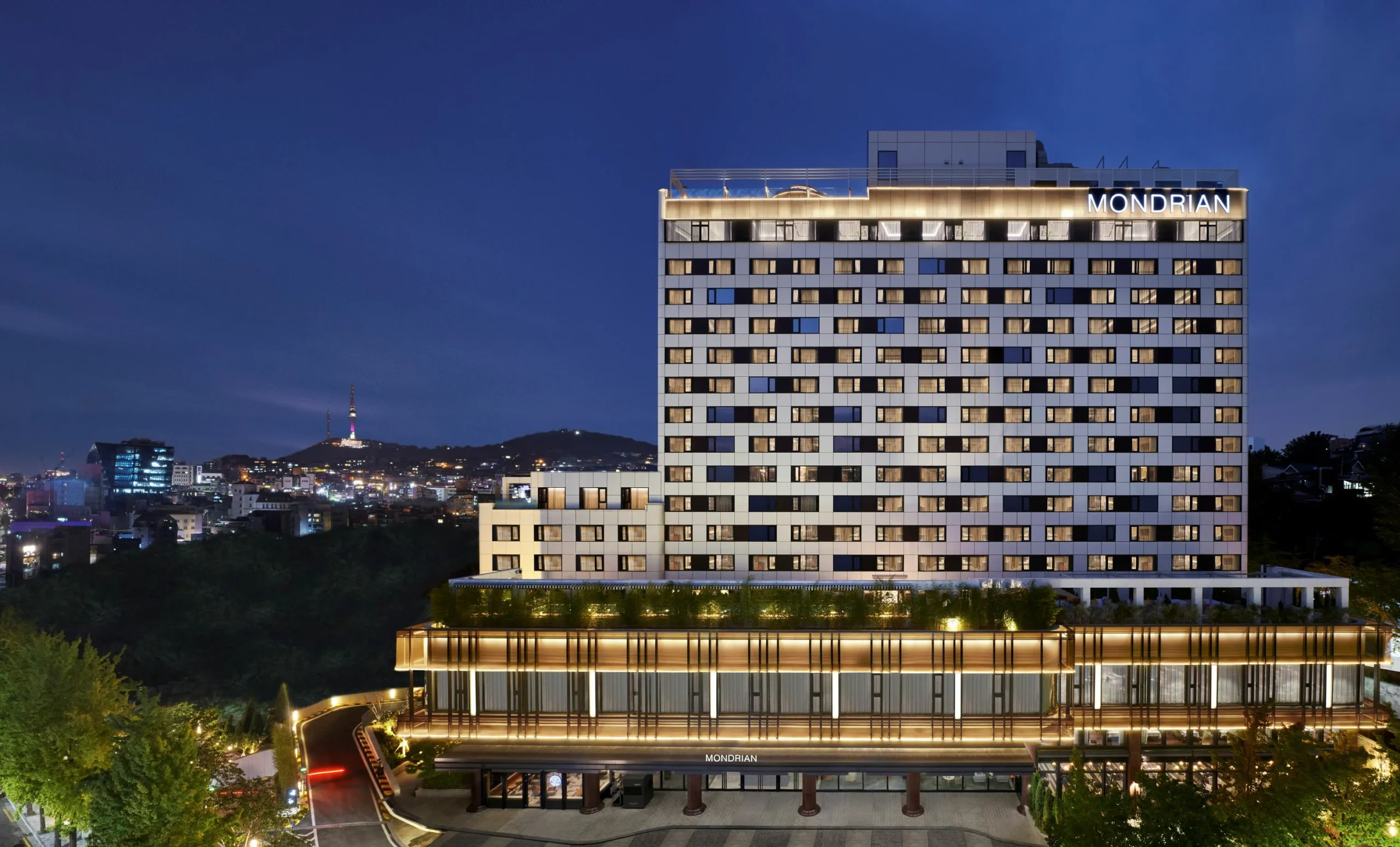 Mondrian Seoul Itaewon opens with folklore-inspired design and rooftop bar