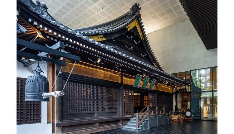 Osaka's Mitsutera Temple preserved inside 15-storey hotel