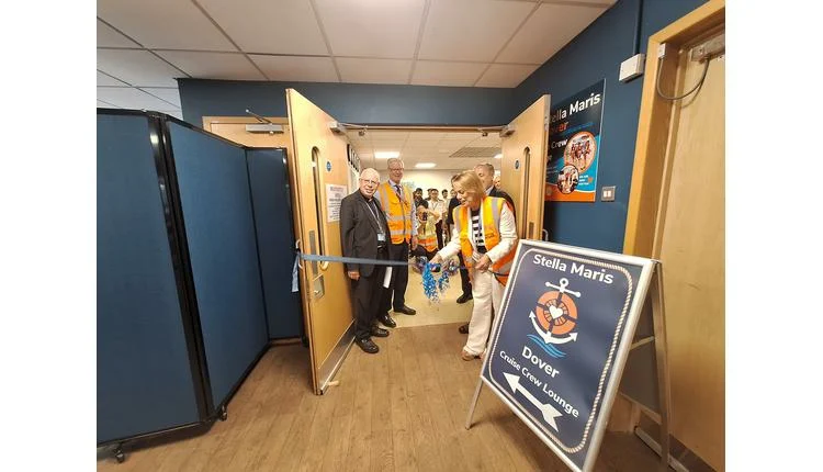 Port of Dover and Stella Maris launch crew welfare lounge at cruise terminal