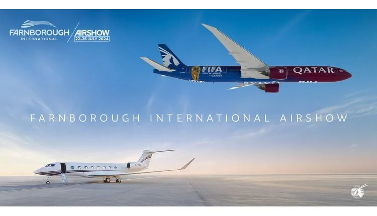 Qatar Airways to Showcase FIFA 2026 Livery and G700 at Farnborough Airshow