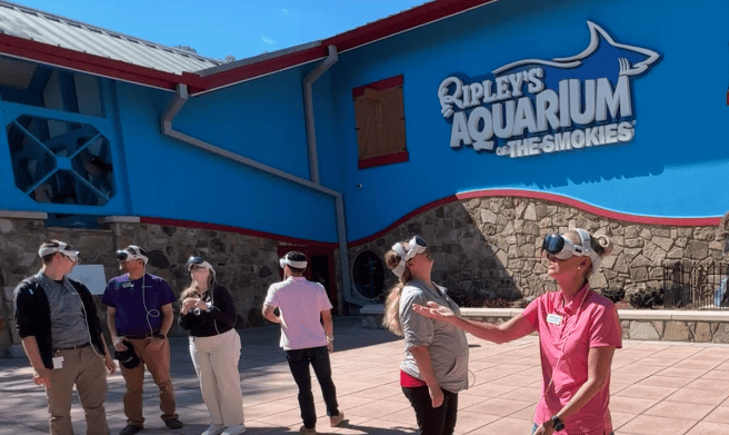 Ripley's Aquarium Debuts Mixed Reality Dinosaur Experience with AStation