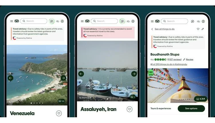 Riskline Integrates Travel Safety Data into Tripadvisor Platform