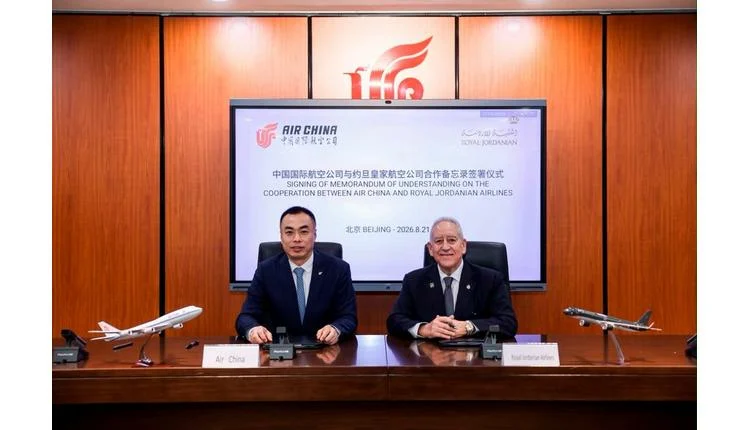 Royal Jordanian and Air China sign MoU to deepen Beijing-Amman ties