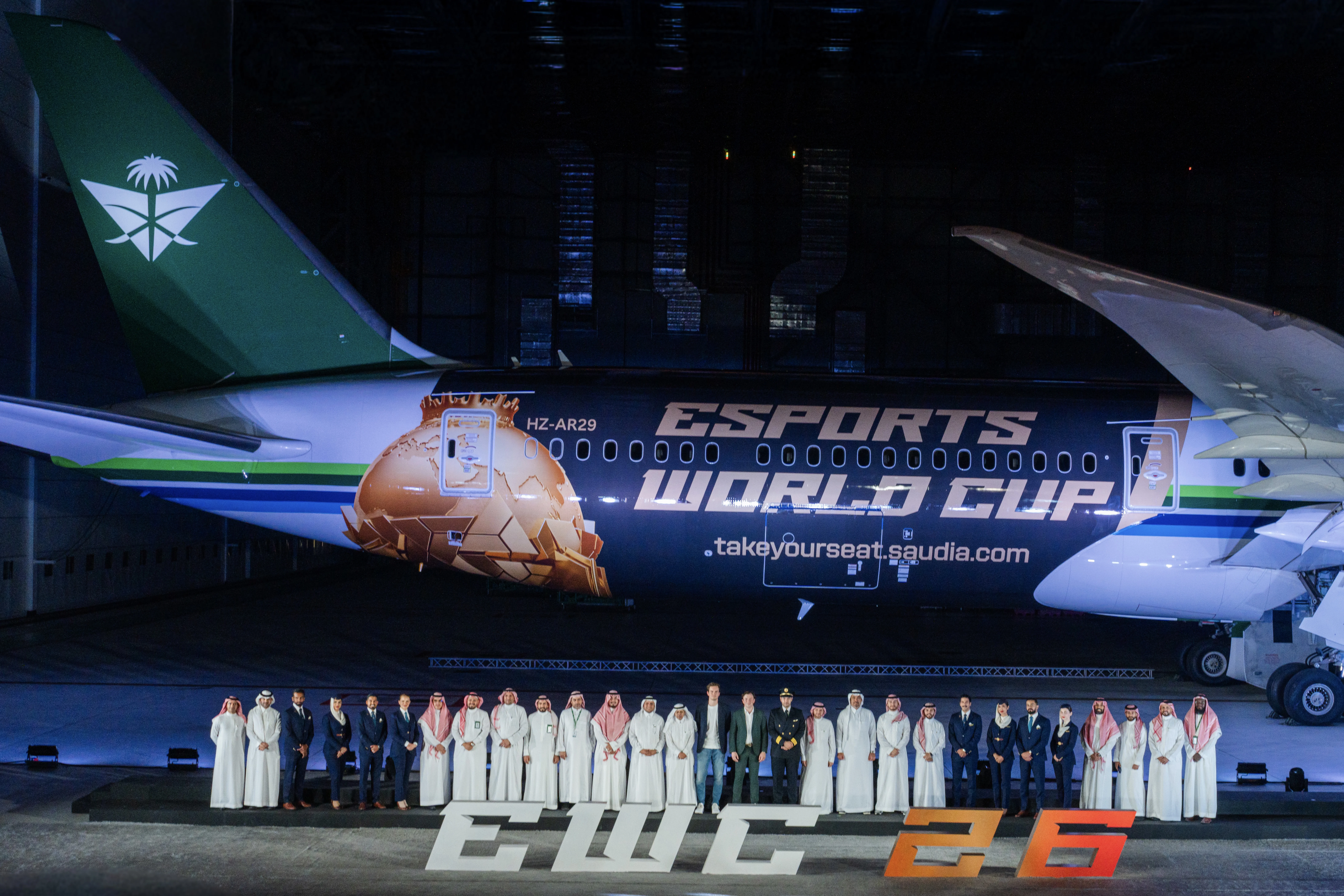Saudia Debuts Esports World Cup-Themed Aircraft on Riyadh–Paris Route