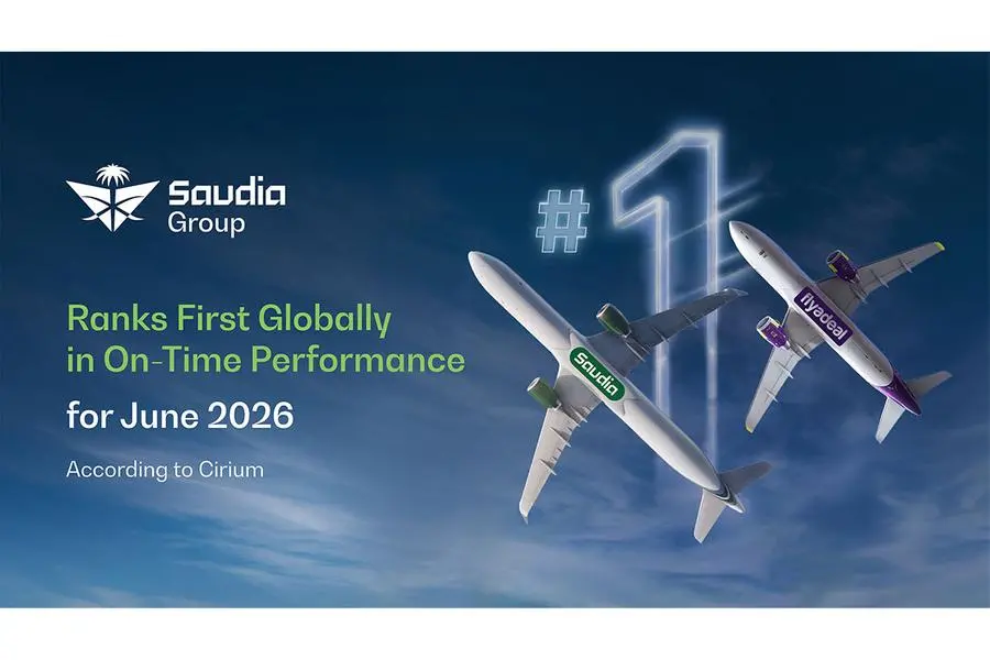Saudia Group Leads Global On-Time Performance for Second Month in June 2026
