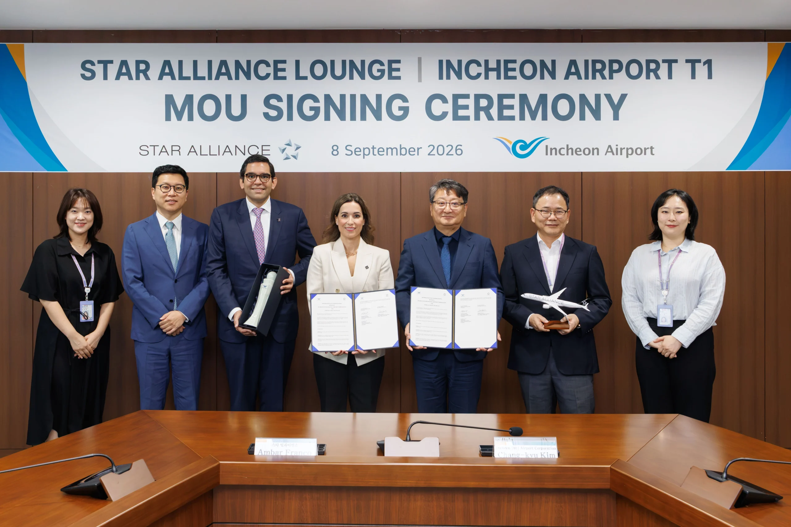 Star Alliance and Incheon Airport sign MOU for Terminal 1 lounge ahead of Asiana exit