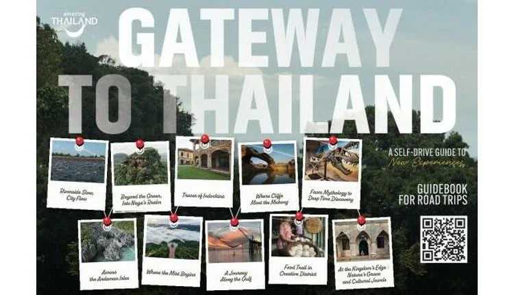 Thailand's new guidebook maps 10 overland road trips from border crossings
