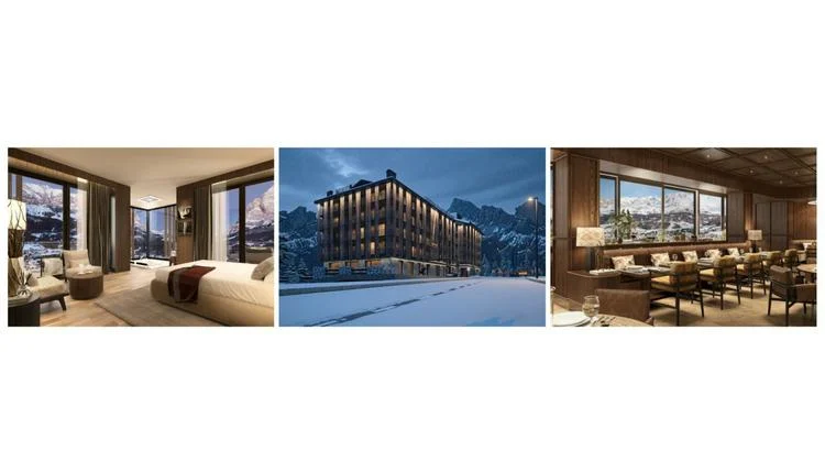 The First Cortina debuts in the Dolomites this December