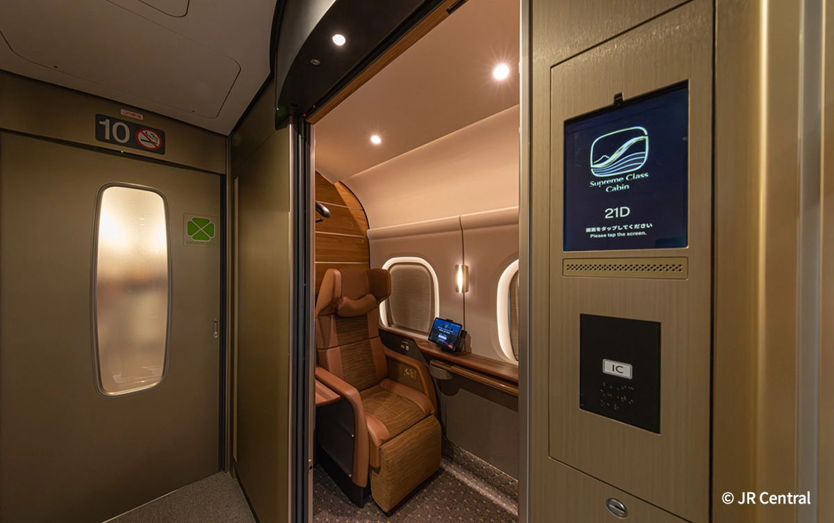 Tokaido Shinkansen to launch private cabins in 2026