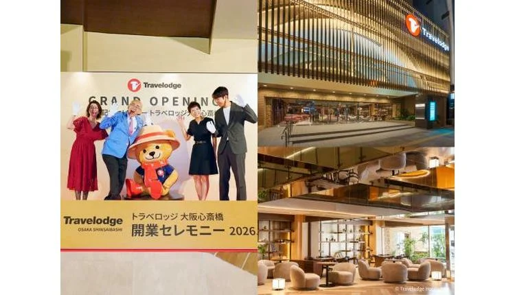 Travelodge debuts in Osaka's Shinsaibashi with 302 rooms and mascot Trevor