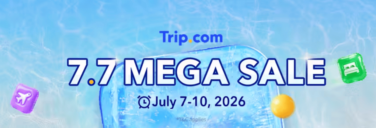 Trip.com 7.7 Mega Sale Targets Travel Trade with Flight, Hotel, and Cruise Discounts