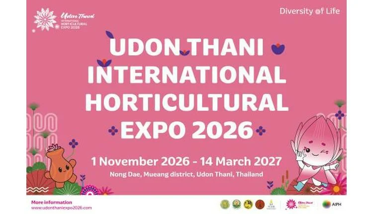 Udon Thani Horticultural Expo 2026 targets global travel trade
