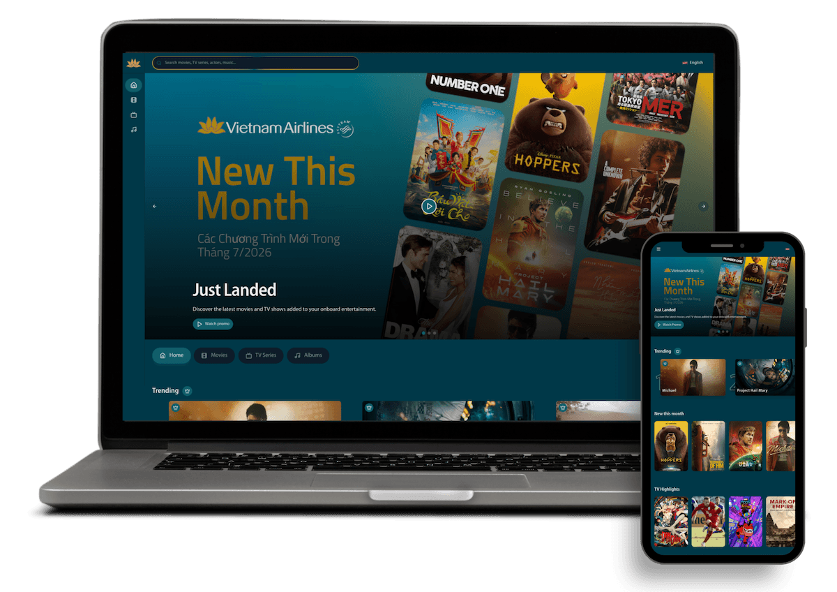 Vietnam Airlines Debuts Automated IFE Microsite via Stellar Entertainment Platform