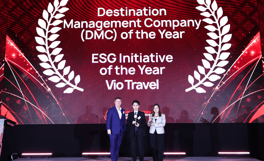 Vio Travel wins two Thailand awards for DMC platform and sustainability