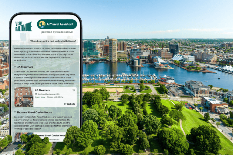 Visit Baltimore Launches Chessie AI Assistant to Enhance Visitor Experience