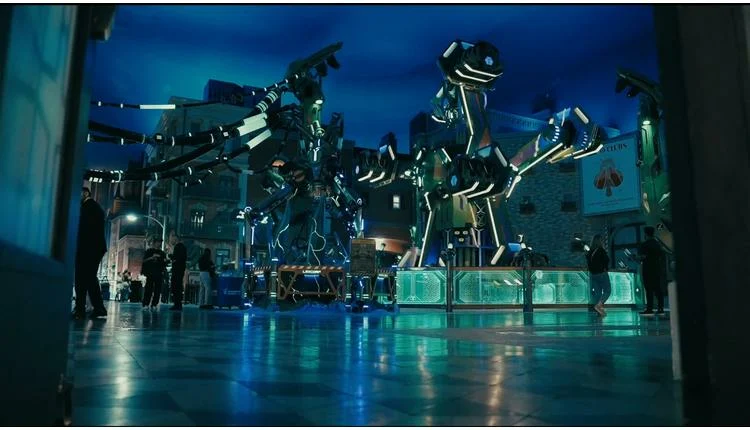 Warner Bros. World Abu Dhabi Adds Kryptonite Collider Ride to Metropolis Zone